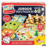 Tischspiel Lisciani Giochi Juegos reunidos 26 x 1 x 26 cm ES (10 Stück)