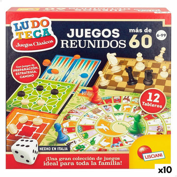 Tischspiel Lisciani Giochi Juegos reunidos 26 x 1 x 26 cm ES (10 Stück)