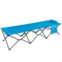 Faltbett Aktive Blau Camping 178 x 62 x 38 cm 178 x 38 x 62 cm (2 Stück)