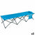 Faltbett Aktive Blau Camping 178 x 62 x 38 cm 178 x 38 x 62 cm (2 Stück)