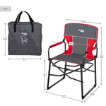 Camping Klappstuhl Aktive 54 x 92 x 49 cm (2 Stück)
