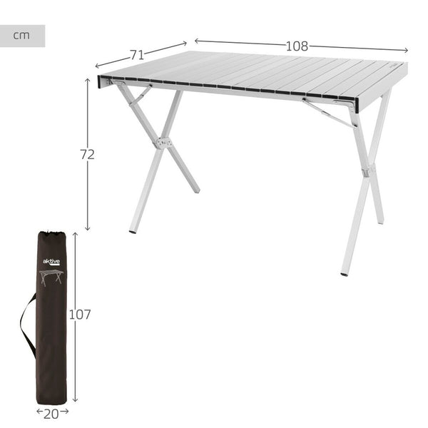 Table Klapptisch Aktive 108 x 72 x 71 cm (2 Stück)