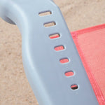 Gepolsterte Campingstuhl Aktive 47 x 82 x 49 cm Flamingo (2 Stück)