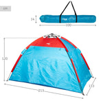 Strandzelt Aktive Polyester 213 x 120 x 133 cm