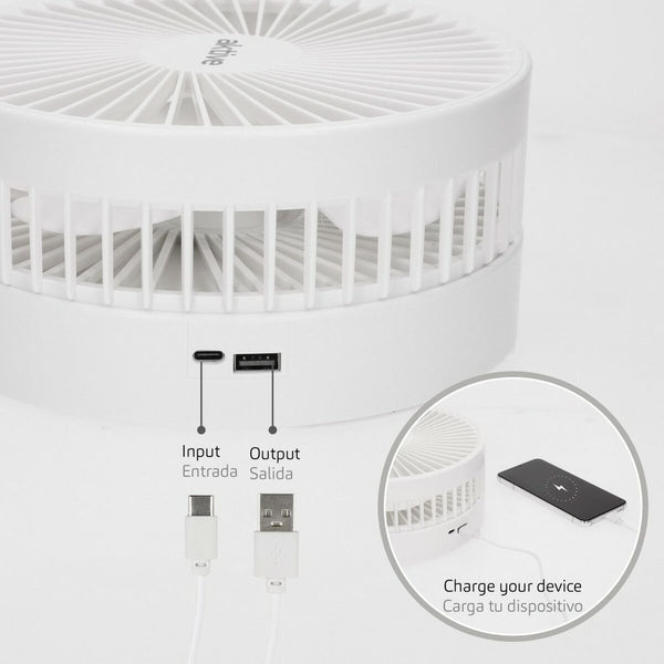 Faltbarer tragbarer Ventilator Aktive Aufladbar (4 Stück)