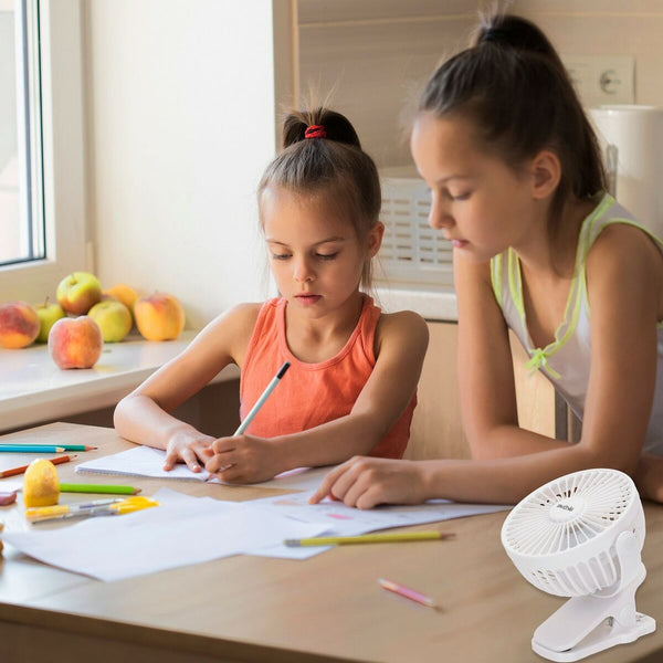 Wiederaufladbarer Schreibtischventilator Aktive (6 Stück)