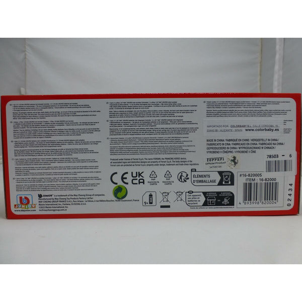 Fahrzeug Fernsteuerung Ferrari 13 x 6,5 x 7,5 cm (6 Stück)