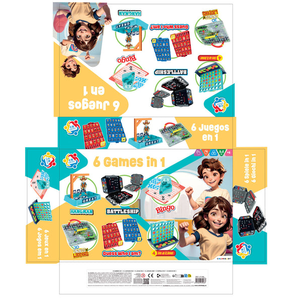 Tischspiel CB Games (4 Stück)