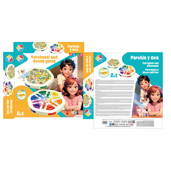 Parchís und Oca-Spiel CB Games (6 Stück)