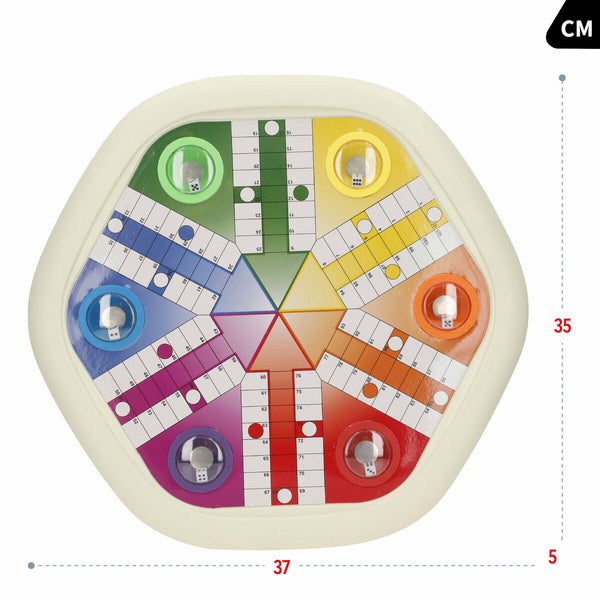 Parchís und Oca-Spiel CB Games (6 Stück)