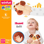 Bewegliches Plüschtier Winfun Plüsch Kunststoff 17 x 15 x 13 cm (2 Stück)