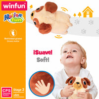 Bewegliches Plüschtier Winfun Plüsch Kunststoff 17 x 15 x 13 cm (2 Stück)