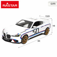 Fahrzeug Fernsteuerung BMW Blau Rot 1:14 34 x 10 x 13,5 cm (2 Stück)