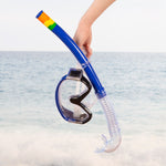 Taucherbrille mit Schnorchel AquaSport Blau (6 Stück)