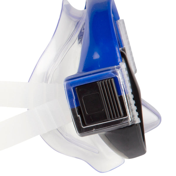 Taucherbrille mit Schnorchel AquaSport Blau (6 Stück)