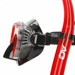 Taucherbrille mit Schnorchel AquaSport Blau Rot (6 Stück)