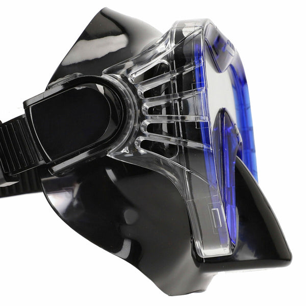 Taucherbrille mit Schnorchel AquaSport Blau Rot (6 Stück)