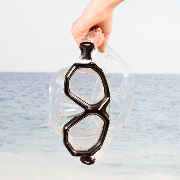 Taucherbrille AquaSport Schwarz (6 Stück)