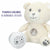LED Plüschtier Projektionslampe Colorbaby Plüsch Kunststoff 20 x 25 x 12 cm (4 Stück)