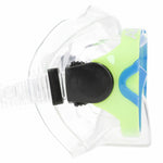 Taucherbrille mit Schnorchel AquaSport Blau Rosa (6 Stück)