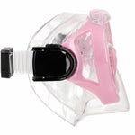 Taucherbrille mit Schnorchel AquaSport Blau Rosa (6 Stück)