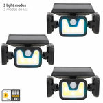 Solarscheinwerfer Aktive 28 x 9 x 12 cm (4 Stück)