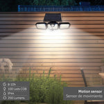 Solarscheinwerfer Aktive 28 x 9 x 12 cm (4 Stück)