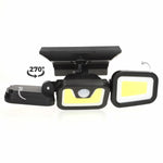 Solarscheinwerfer Aktive 28 x 9 x 12 cm (4 Stück)