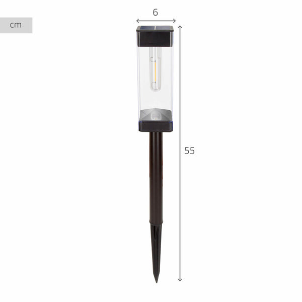 Solarlampe Aktive 6 x 55 x 6 cm (4 Stück)