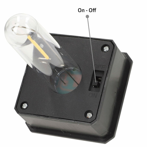 Solarlampe Aktive 6 x 55 x 6 cm (4 Stück)