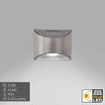 Solarscheinwerfer Aktive 10 x 8 x 5 cm (6 Stück)