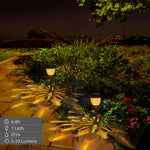 Solarlampe Aktive 9 x 40 x 9 cm (6 Stück)