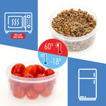 Stapelbares luftdichtes Küchenbehälterset Max Home 23 x 11 x 23 cm 6 Stück