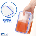 Stapelbares luftdichtes Küchenbehälterset Max Home 27 x 12 x 20 cm 6 Stück