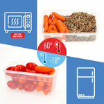 Stapelbares luftdichtes Küchenbehälterset Max Home 27 x 12 x 20 cm 6 Stück