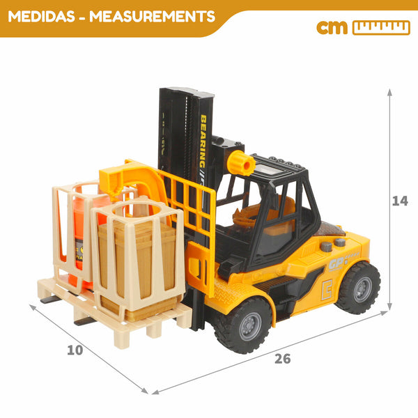 Baufahrzeuge Colorbaby Licht Sound 26 x 14 x 10 cm (6 Stück)