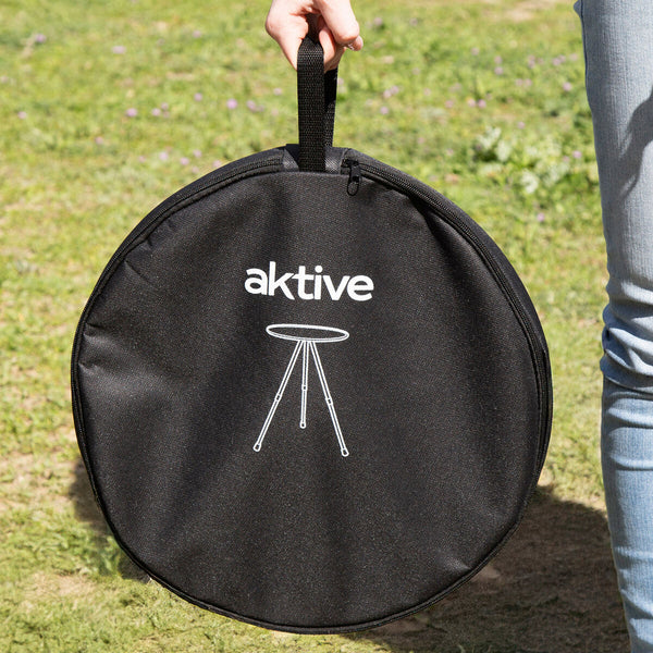 Table Klapptisch Aktive Schwarz 37 x 55 x 37 cm (4 Stück)