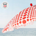 Sonnenschirm Aktive Rot 200 x 205 x 200 cm (6 Stück)