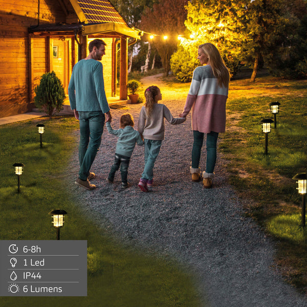 Solarlampe Aktive 17 x 58 x 17 cm (2 Stück)