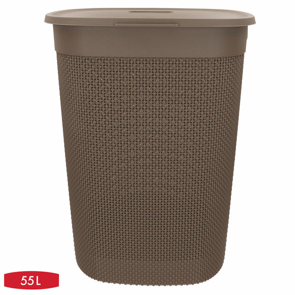 Wäschekorb Curver Braun Kunststoff 55 L 44 x 61 x 35 cm (8 Stück)
