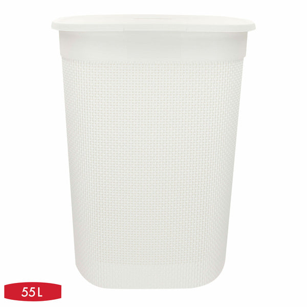 Wäschekorb Curver Weiß Kunststoff 55 L 44 x 61 x 35 cm (8 Stück)