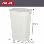Wäschekorb Curver Weiß Kunststoff 55 L 44 x 61 x 35 cm (8 Stück)