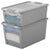 Aufbewahrungsbox Curver Grau Kunststoff 26 L 55 x 19 x 35 cm (7 Stück)