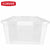 Aufbewahrungsbox mit Deckel Curver Weiß Kunststoff 26 L 55 x 19 x 35 cm (7 Stück)