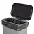 Mülltonne Curver Dunkelgrau Kunststoff 50 L (5 Stück)