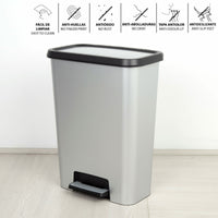 Mülltonne Curver Grau Kunststoff 50 L (5 Stück)