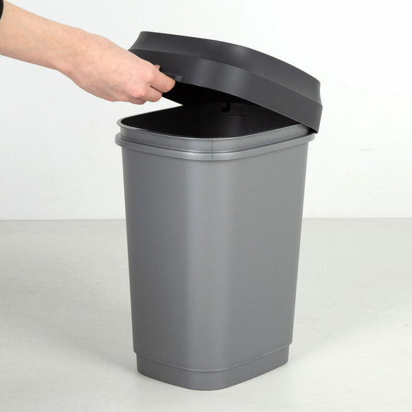 Mülltonne Curver Dunkelgrau Kunststoff 35 L (6 Stück)