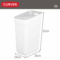Mülltonne Curver Weiß Kunststoff 30 L (6 Stück)