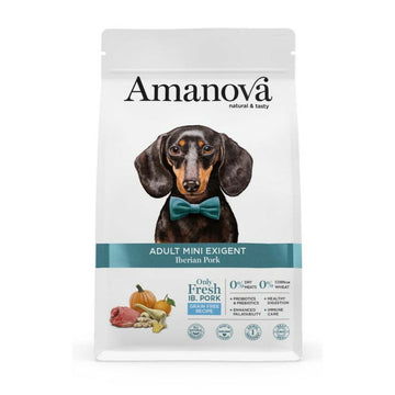 Hundefutter Amanova Adult Mini Exigent Iberian Pork