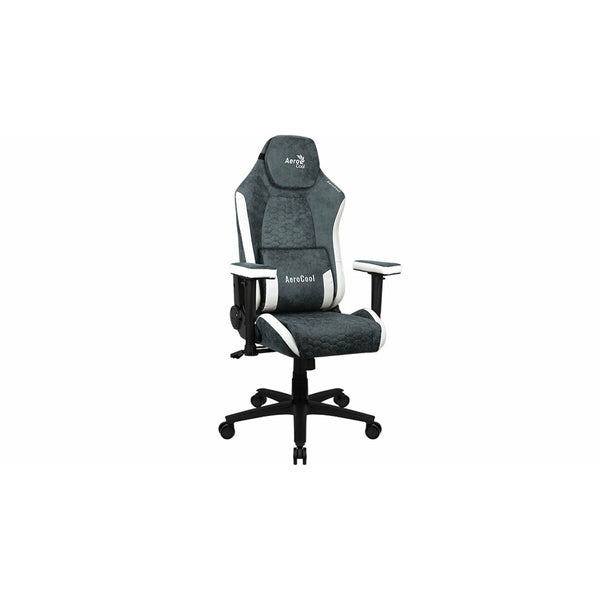 Gaming-Stuhl Aerocool Crown AeroSuede Blau Schwarz Stahl